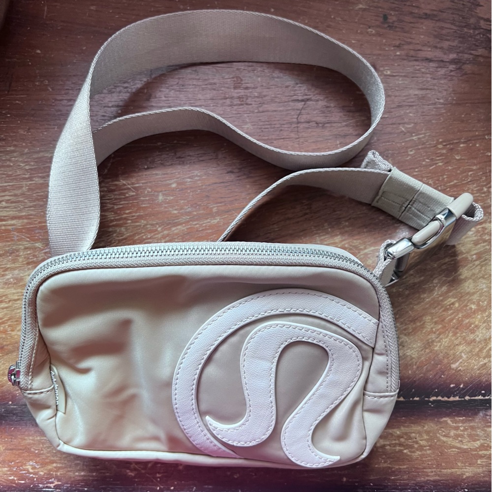 lululemon athletica Cream Crossbody Bag